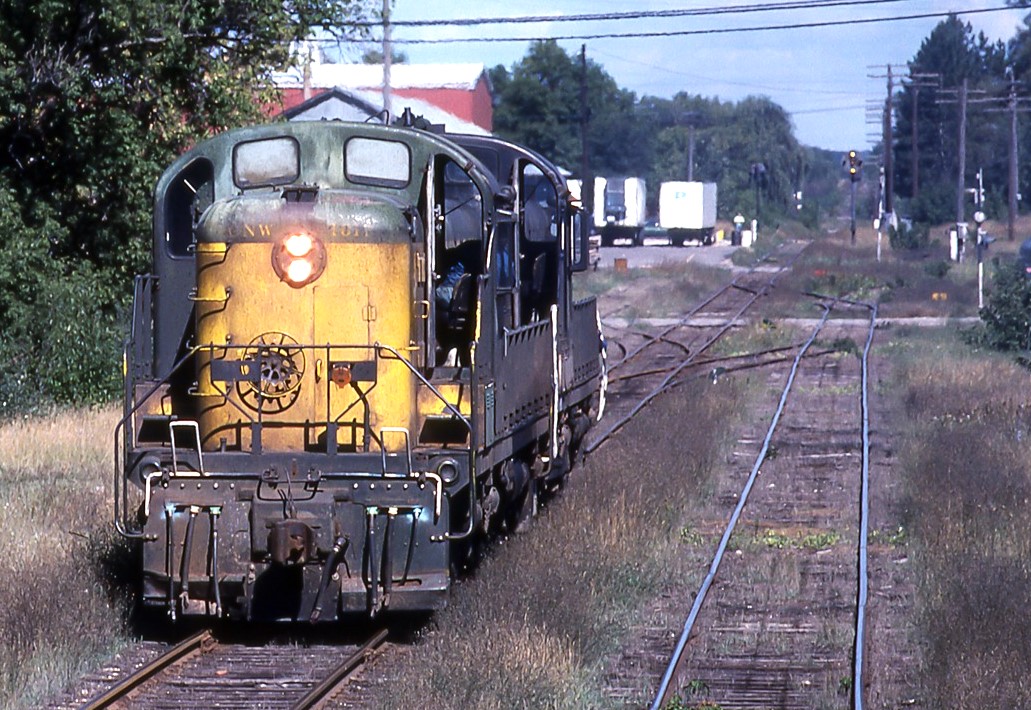 Michigan Northern Train At Reed City